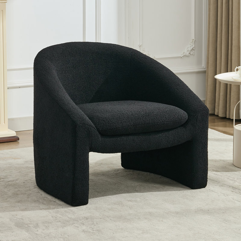 Barrel arm accent chair discount